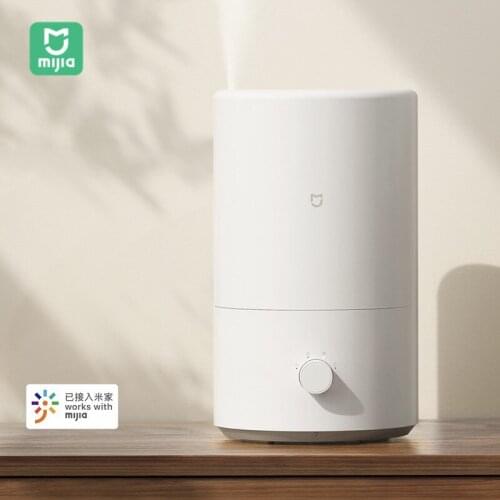 Original Xiaomi Mijia Smart Air Humidifier 4L Home Silent Mist Maker Antibacterial 36 Hours Air Purifier Mijia APP Voice Control