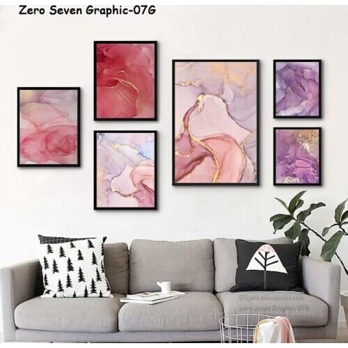 Noble Agate Texture Marble Gold Powder Fluid Art Canvas Poster Print Nordic Wall Art Picture For Modern Home Decoration