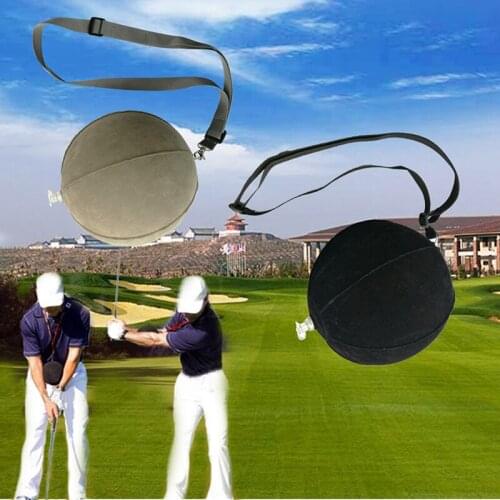 1PC New Golf Swing Training Aid Arm Band Trainer Impact Ball Inflator Posture Motion Correction For Beginner Practice