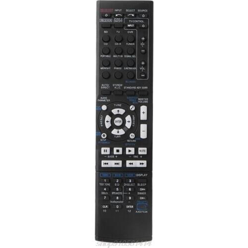 AXD7534 Remote Control for Pioneer AV Receiver Home Theater AXD7568 AXD7584 AXD7586 AXD7623 VSX-819H-S Vsx520 F06 21 Dropship