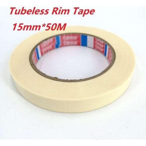 BMX Folding Bike Tubeless Tires Tape Brompton 349 Rims 14/16/20 Inch 305 355 406 451 Tubeless Rim Tape 15mm *50 Meter