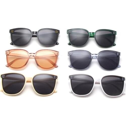 Big Frame Sun Glasses Vintage Oversize Square Sunglasses Women Luxury Brand Fashion Gradient Female Glasses Driver Goggles