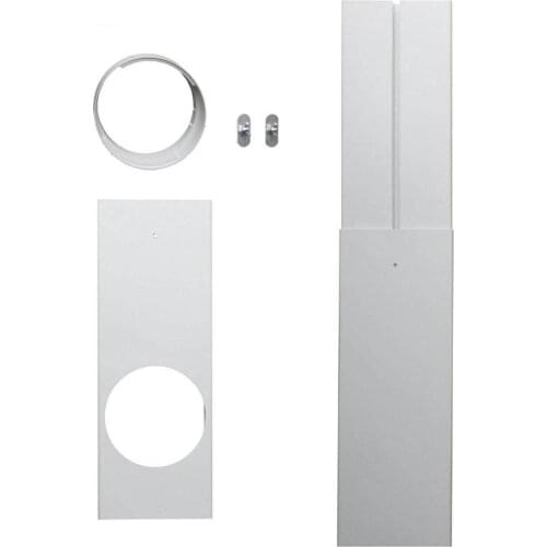 Universal Air Lock Window Seal Cloth Plate Three-section Window Kit Plate Mobile Air Conditioning Exhaust Pipe Fittings