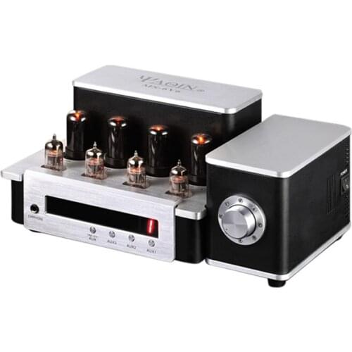 YAQIN MS-6V6 Integrated vacuum tube headphone amplifier，Pre-amp SRPP Pure Post-amp Class AB1 amplifier