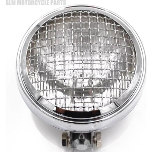 High Quality Chrome Motorcycle Headlight For Harley Chopper Bobber Cafe Racer Custom Motorcycles