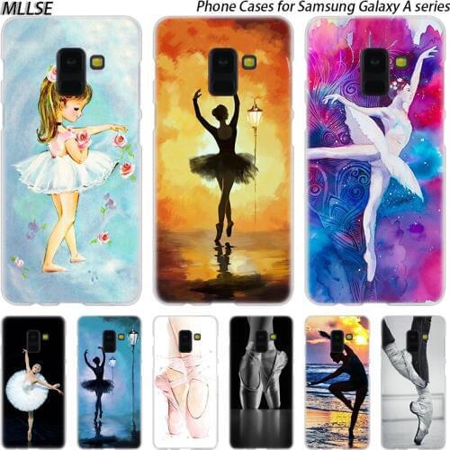 Ballet Ballerina ballet slippers Hard Case for Samsung Galaxy A10 A20 A30 A40 A50 A70 A20E A2 CORE M10 M20 M30 Hot Fashion Cover