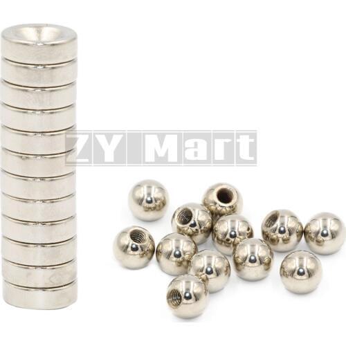 12kit=24pcs Reprap Delta Kossel K800 Round Screw Ball + Round Magnetic Bracket For 3D Printer