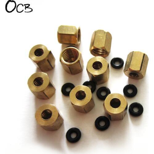 20 Pieces Copper Screw With O-Ring For Small Ink Damper 2mm*3mm For DX3 DX4 DX5 Ink Tube