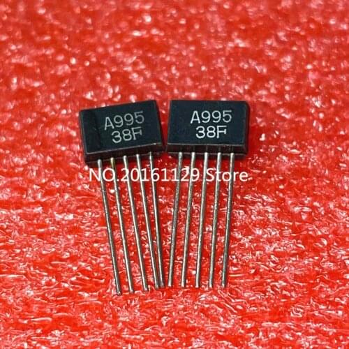 5PCS 2SA995 A995 ZIP-5 100% New&original