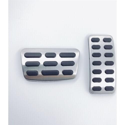 Stainless Steel Car Accelerator Gas Brake Pedal Clutch Pedals Case for Hyundai Verna Solaris Sedan Hatchback 2012 - 2015