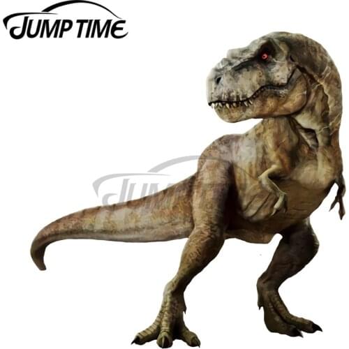 JumpTime 13 x 8.8cm For Rex Car Stickers Personality Bumper Surfboard Decal Motorcycle Fold GTR EVO Decoration