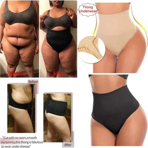 High Waist Trainer Sexy Butt Lifter Women Shapewear Tummy Control Panties Body Shaper Tight Power Short Slimming Underwear