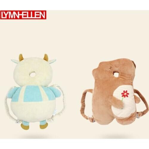 Summer Anti-fall Pillow Plush Toy Infant Kids Newborn Cute Cartoon Protector Safety Walk Learning Pad Proection from Falling