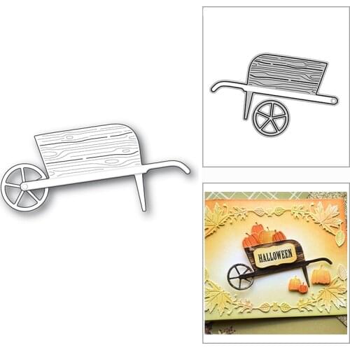 New Trolley Pumpkin Car 2020 Metal Cutting Dies for DIY Scrapbooking Paper and Card Making Decorative Embossing Craft No Stamps