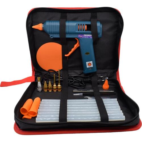 Hot Glue Gun Tool Kit Temperature Adjustment 150W Silicone Gun For Crafts Repair DIY Use 11mm Glue Sticks Pure Copper Nozzle