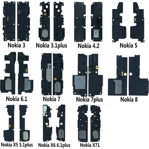 New Loud Speaker Buzzer Ringer Flex Replacement Parts For Nokia 3 3.1plus 4.2 5 6.1 7 7plus 8 X5 5.1plus X6 6.1plus X71