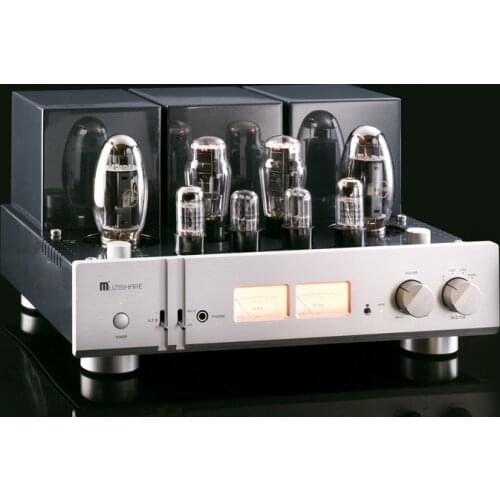 Latest MUZISHARE X10 Dual Tube Rectifier Integrated Lamp Amp with Phono Stage Pure power Amplifier 6SL7×2 6SN7×2 KT150×2 5Z3P*2