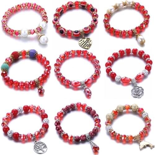 Красные браслеты Papa Snap China At AliExpress