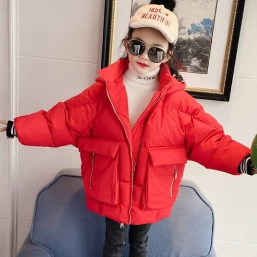 Winter Baby Girls Parka Kids Down Cotton Coat Autumn Winter Children Toddler Girl Outerwear & Coats Casual Warm Girl Clothing