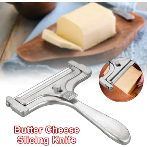 Adjustable Cheese Slicer Aluminum Grater Non-Stick Cheese Cutter for Home Kitchen Cutting Tool Baking Cooking Pasta Supplies