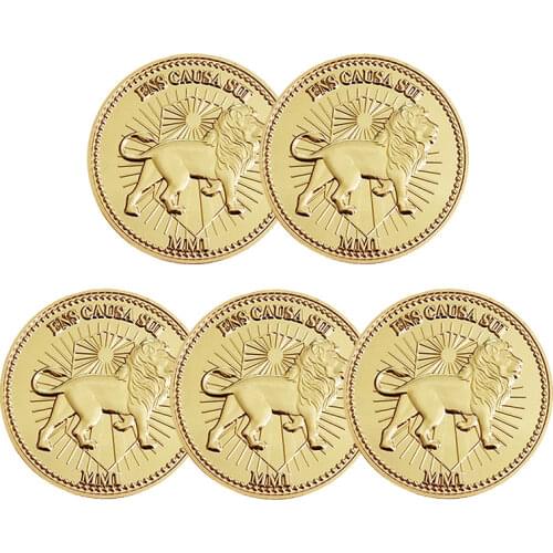 John Wick Coin Cosplay Props Continental Hotel Gold Coin Collect Coins Accessories