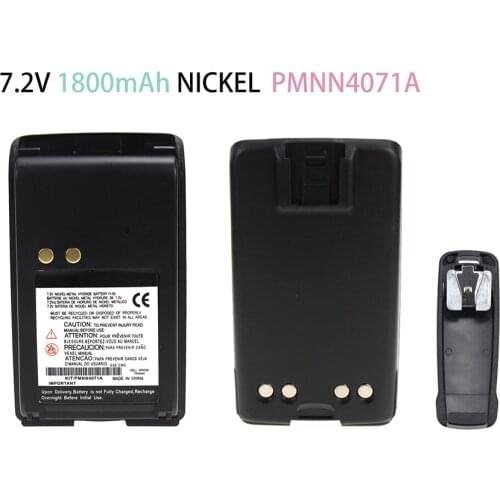 High capacity Nickel battery 1800mAh 7.2V Walkie Talkie Battery For Motorola A6 A8 Two Way Radio