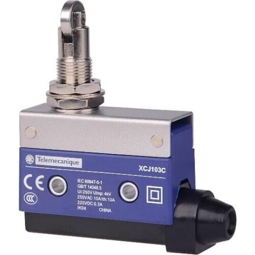 XCJ103 XCJ103C Steel roller plunger, vertical actuation