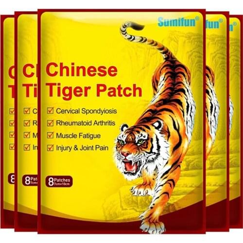 Tiger Balm Patches Analgesic Plaster Arthritis Joint Back Pain Patch Neck Muscle Body Herbal Plaster Pain Relileving Patch