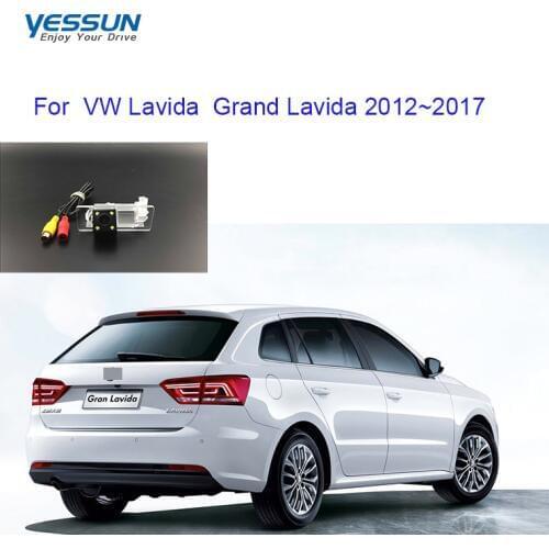 Yessun License plate camera For Volkswagen Lavida Grand Lavida 2012~2017 Car Rear View camera Parking Assistance