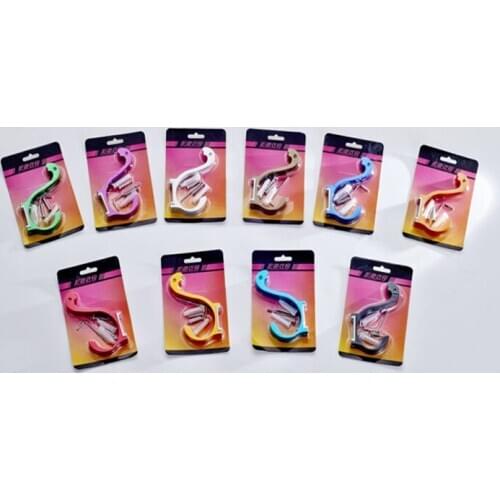 100piece color coat hooks bathroom kitchen coat hooks creative dolphin style coat hooks good-looking and easy to use