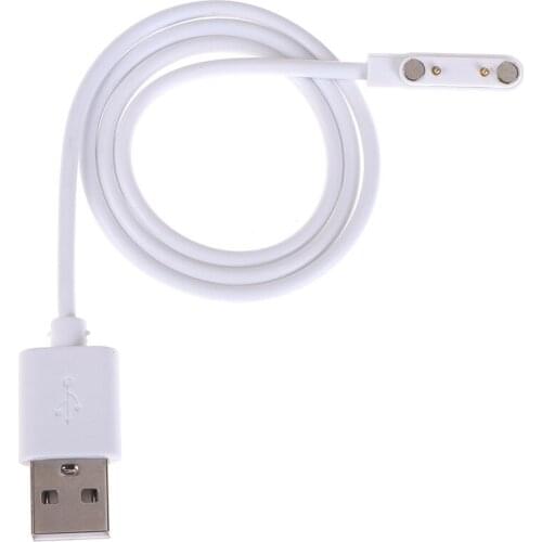 2pin 7.62mm Smart Watch Cable Wristbands Magnet Charging Line Cable Magnetic Suction Charge Emergency Backup Charger