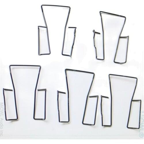 Clips Replacement Metal Belt Clip For Shure SLX PGX PG1 SL1 S2 PG2 BodyPack Transmitter 5pcs