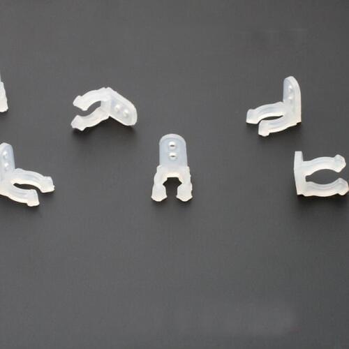 9-12mm Round LED Strip Clip Connector Optic Fiber Light Cable Clip Connector Neon Light Install Clip