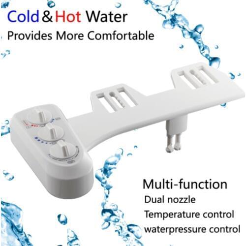 Non-Electric Bidet Attachment Toilet Bidet Seat Self-Cleaning Water Bidet Sprayer Mechanical Muslim Shattaf Washing