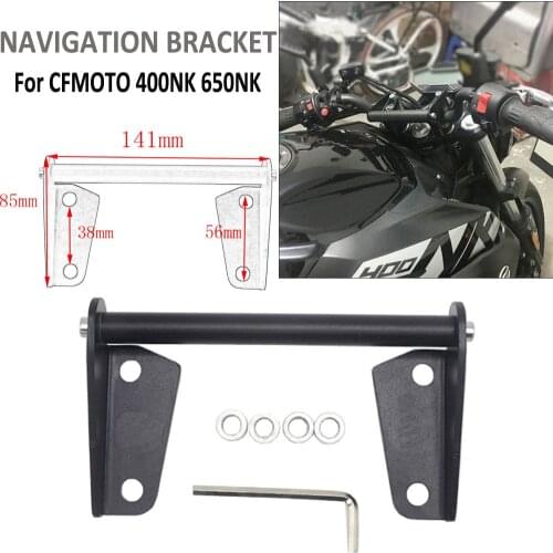 For CFMOTO 400NK 400 NK 650NK 650 NK Mobile Phone Navigation Bracket Motorcycle USB Charging 12MM Mount
