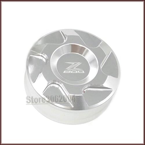 For Kawasaki Z800 Z 800 Z-800 2013-2016 2015 2014 Motorcycle Accessories Aluminum Rear Brake Fluid Reservoir Cover Cap CNC