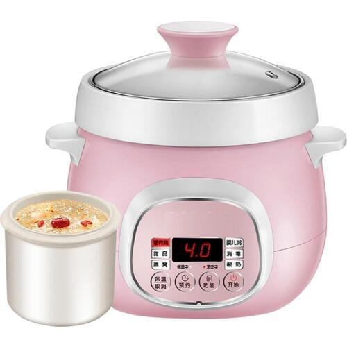 Electric cooker electric slow cooker soup stewing porridge 0.9L