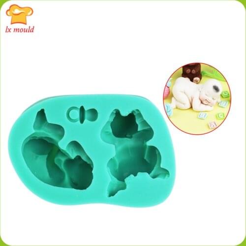 Soap Mould Polymer Clay Resin Molds Cake Decorating Tools 3D BABY MOLDS