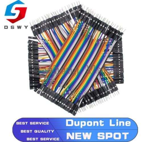 40-120pcs Dupont Line 30CM 40Pin Male to Male + Male to Female and Female to Female Jumper Wire Dupont Cable for Arduino DIY KIT