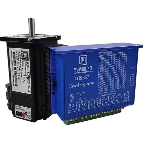 Cnc kit ddcsv3.1 motion control system nema23/57 hybrid servo set closed-loop motor + drive 4-axis motion controller