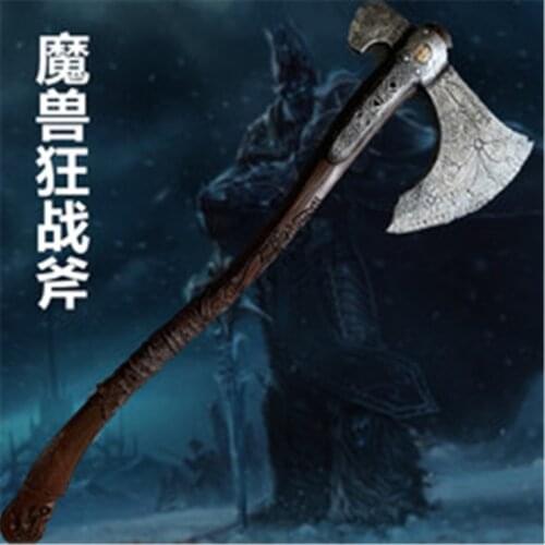 Newest Style Cosplay Handsome Ghost Axe Prop Weapon Role Playing Game Anime Movie 93CM Model Toy Ghost Axe PU Weapon Prop