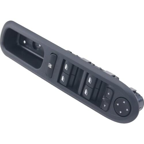 Front Front Left Electronic Power Window Switch Window Controller Switch 6554ER Replacement for 407 6D Coupe 6C SW 6E 2004-2014