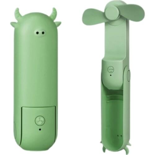 Mini Handheld USB Fan Portable Personal Handy Fan 24 hs Run Time Portable Turbofan Backup Power Bank for students Kids N0PF