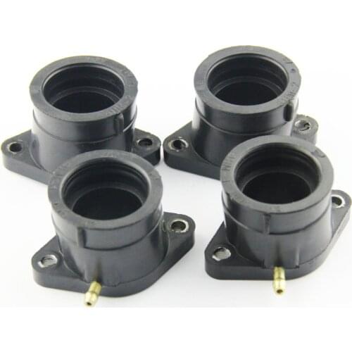 Scooter Carburetor Manifold Interface Carburetter Intake Pipe Adapters Insulator Connector Glue For YAMAHA XJR400