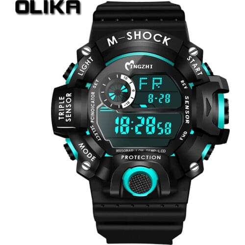 Teenage Boys Sport Digital Watces Kids Waterproof Watches Sports Watches For Boys Children Watch Multifunctional