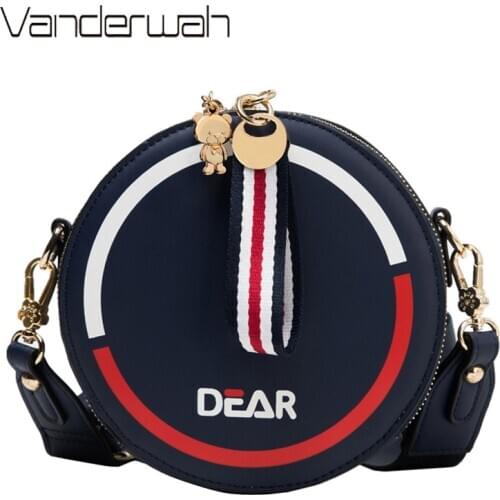 VANDERWAH Fashion Pu Leather Small Crossbody Bags for Women 2020 Purses and Handbags Luxury Designer Elegant Shoulder Bag Sac