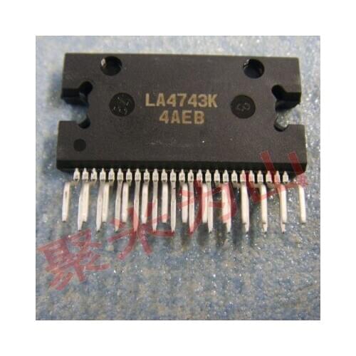 1pcs/lot LA4743K LA4743B LA4743J LA4743 ZIP-25