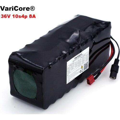 VariCore 36 V 8Ah 10S4P 18650 Rechargeable Battery, Modified Bike, 36 V Electric Vehicle BMS PCB Protection