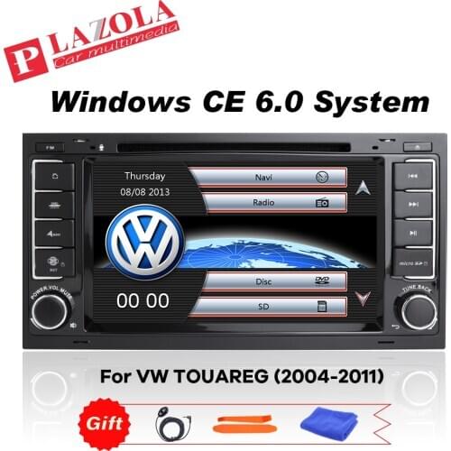 7 inch Car Radio Stereo Multimedia DVD Player GPS For VW Volkswagen TOUAREG 2004-2009 2010 2011 Radio GPS Double Din DVD RDS