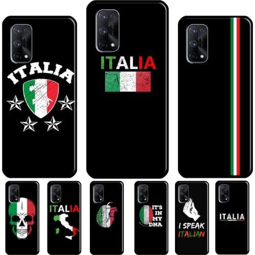 Italy Italia National Flag For OPPO Realme C3 C11 C15 C21 GT Neo Q3 6 7 8 Pro Case For OnePlus 9 Pro 7T 8T Nord Cover